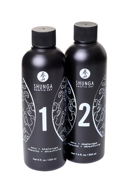 Набор для восточного массажа с ароматом клубники и шампанского Shunga Strawberry Sparkling Wine