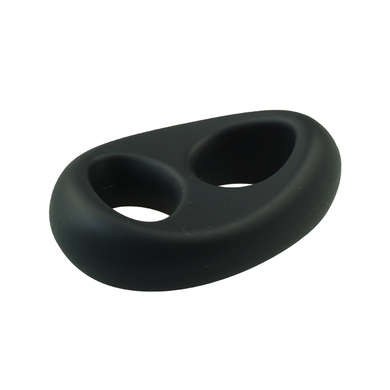 Двойное эрекционное кольцо Ultra Soft Platinum-Cure Silicone Cockring