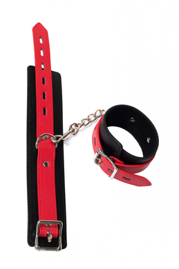 Поножи черно-красные Party Hard Tricky