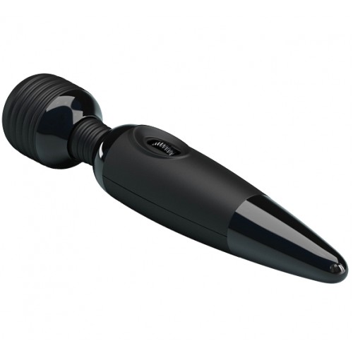 Вибромассажер с мощной вибрацией Pretty Love Power Wand черный