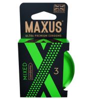 Набор презервативов в железном кейсе MAXUS Mixed (3 шт)