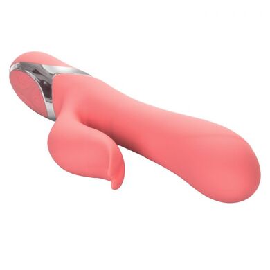 Перезаряжаемый вибратор-кролик с ротацией Enchanted Tickler