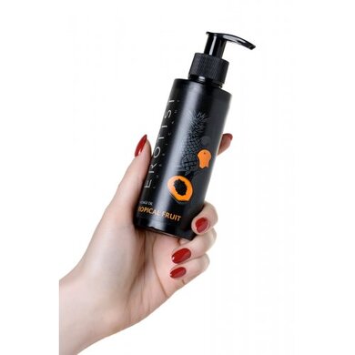 Съедобное массажное масло Erotist со вкусом тропических фруктов (150 мл)