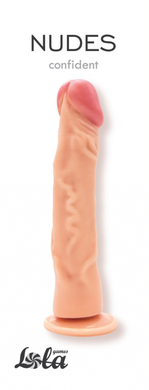 Фаллоимитатор реалистичный на присоске Nudes Confident