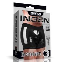 Шорты для страпона INGEN чёрные L/XL