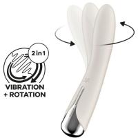 Вибратор с ротацией бежевый Satisfyer Spinning Vibe 1
