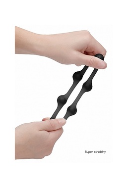 Эрекционное кольцо с металлическими шариками No.82 - Weighted Cock Ring (Medium)