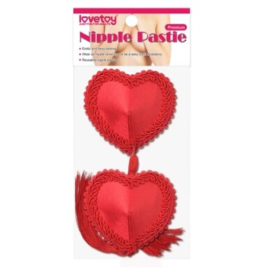 Пэстисы для груди Heart Tassels Nipple Pasties