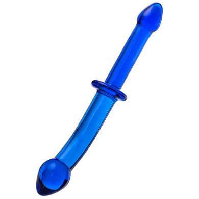 Двухсторонний стеклянный фаллос