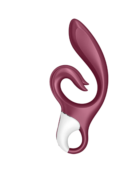 Вибратор-кролик бордовый Love Me Satisfyer 