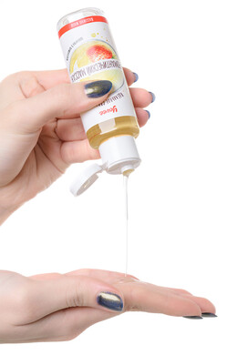 Масло для массажа Yovee "Романтический массаж" с ароматом клубники и шампанского (50 мл)