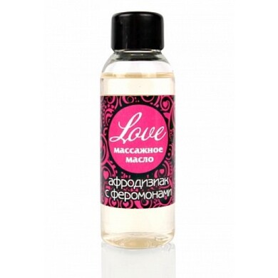 Массажное масло с феромонами Love (50 мл)
