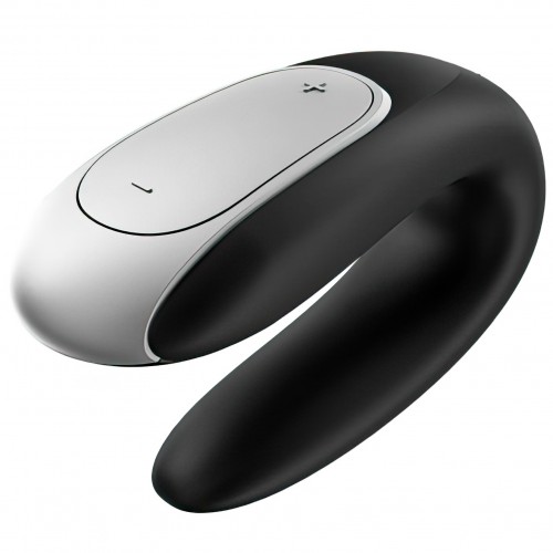 Смарт-стимулятор для пар Satisfyer черный Double Fun Satisfyer 