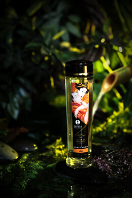 Натуральное возбуждающее масло для массажа с ароматом персика Shunga Stimulation (240 мл)