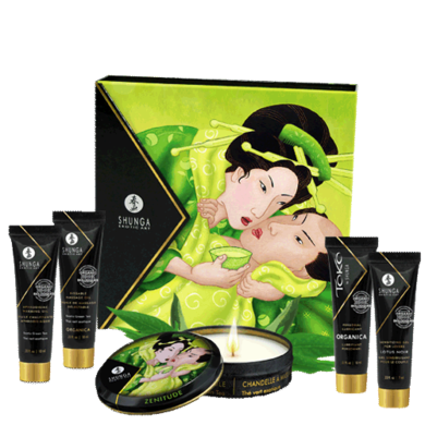 Подарочный набор Shunga Geisha's Secret Organica Exotic Green Tea