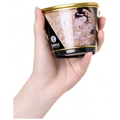 Массажная аромасвеча c ароматом ванили Shunga Desire (170 мл)