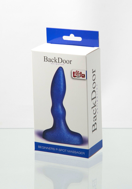 Анальный стимулятор Beginners p-spot massager blue