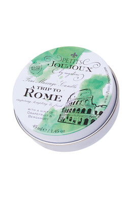 Массажная свеча Petits Joujoux Rome с ароматом граната и бергамота (43 мл)