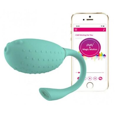 Виброяйцо и тренажер Кегеля с управлением от смартфона Magic Motion Fugu зеленый
