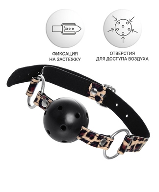 Кляп леопардовый Anonimo