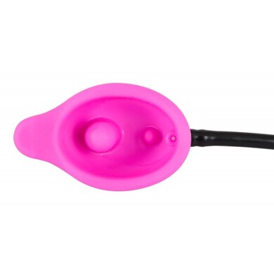 Вакуумная вагинальная помпа с вибрацией Pink