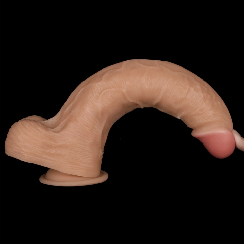 Перезаряжаемый вибратор реалистичный Power Basics 28 см