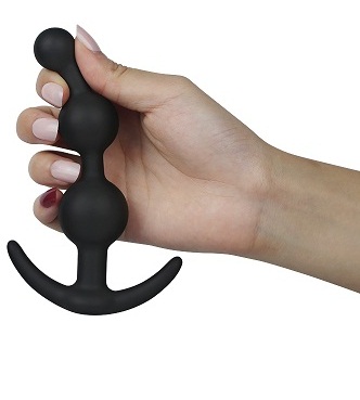 Анальный стимулятор чёрный Lure Me