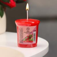 Свеча ароматическая "Sweet Strawberry" (5*4,5 см)