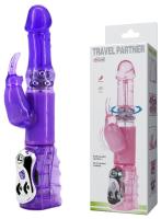 Вибратор-кролик с ротацией Baile