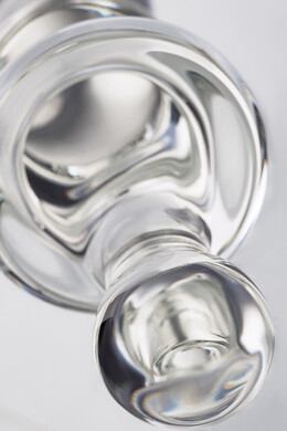 Анальная втулка из стекла прозрачная Sexus Glass