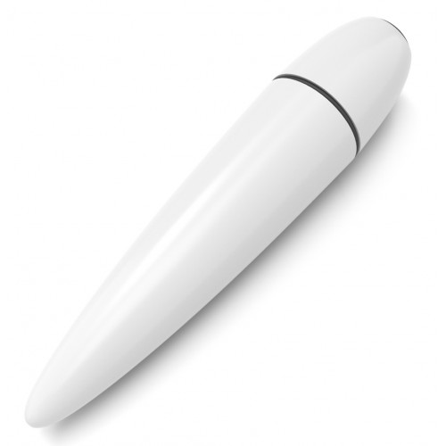 Белый мини-вибратор Ijoy Rechargeable Power Play