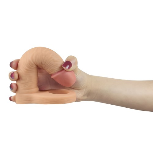 Насадка для двойного проникновения с вибрацией The Ultra Soft Double 14 см