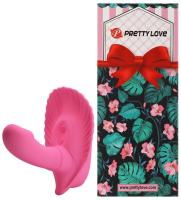 Смарт-стимулятор клитора с вагинальным отростком Pretty Love Fancy Clamshell 