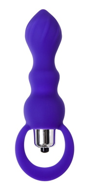 Анальная вибровтулка фиолетовая ToDo Curvy
