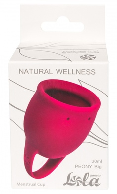 Менструальная чаша красная Natural Wellness Tulip (20 мл)
