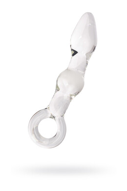 Анальный стимулятор стеклянный Sexus Glass 18 см