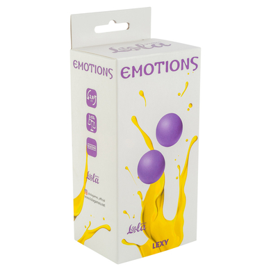 Вагинальные шарики фиолетовые без сцепки Emotions Lexy Medium