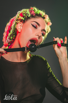 Кляп чёрный  Party Hard Charmer, размер M