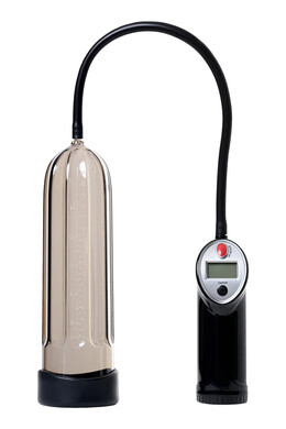 Помпа для пениса Sexus Men Expert полуавтоматическая с манометром