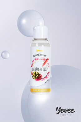 Съедобное массажное масло Yovee со вкусом пина колады (100 мл)
