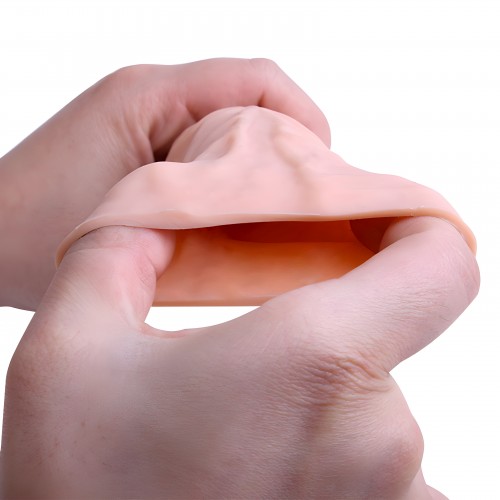 Удлиняющая насадка на пенис телесная X-Tender Penis Sleeve + 5 см