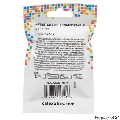 Эрекционное кольцо прозрачное Foil Pack X-Large Ring