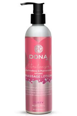 Увлажняющий лосьон для массажа DONA Massage Lotion Flirty Aroma: Blushing Berry (235 мл)