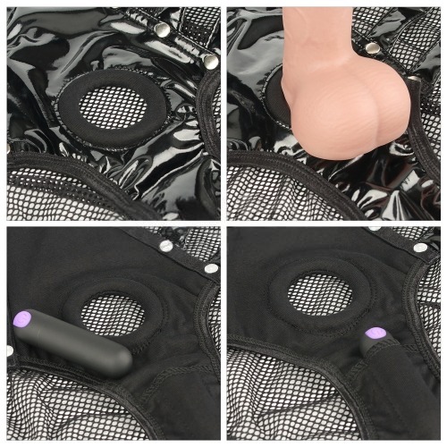 Набор - трусики для страпона и топик Rebellion Reign L/XL