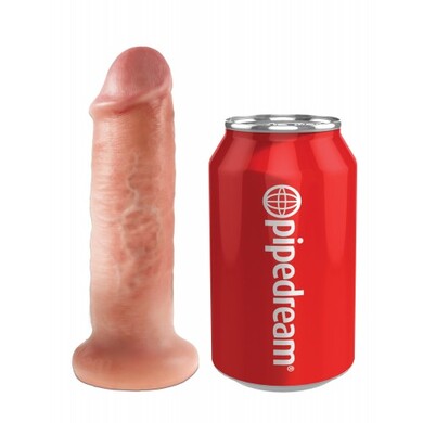 Мяч с насадкой и вибрацией King Cock Vibrating Mini Sex Ball with 6 in Dildo