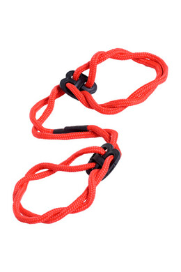 Оковы веревочные красные Theatre