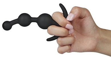 Анальный стимулятор чёрный Lure Me