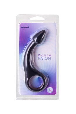 Анальная втулка черная Micro Piston