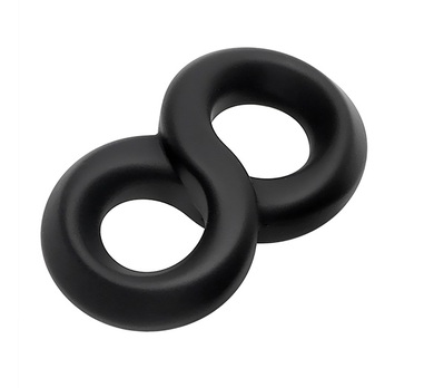 Двойное эрекционное кольцо Ultra Soft Platinum-Cure Silicone