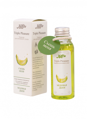 Эликсир для интимного ухода 3 в 1 Triple Pleasure "Медовая дыня" (65 г)